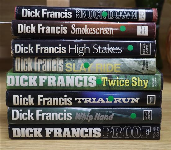 Francis, Dick - 8 First Edition novels